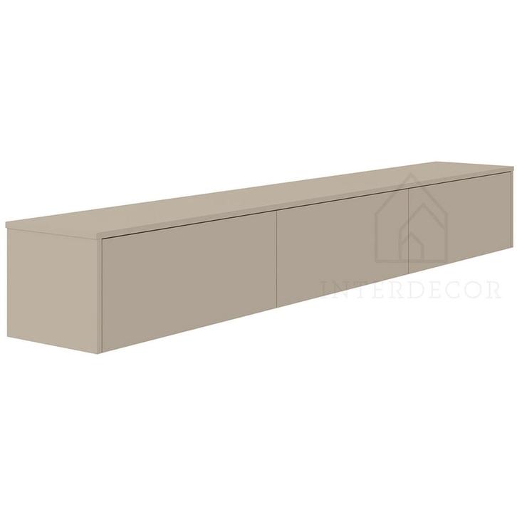 Madera TV-Meubel zwevend dune 240 cm, Huis en Inrichting, Kasten | Televisiemeubels, 25 tot 50 cm, Nieuw, Overige materialen, Minder dan 100 cm