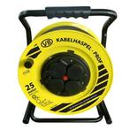 Kabelhaspel PROF 25 meter 3x1,5mm² niet meedraaiend, Doe-het-zelf en Verbouw, Elektra en Kabels, Verzenden, Nieuw, Overige typen