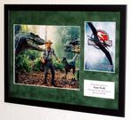 Jurassic Park - Sam Neill (Dr. Alan Grant) Framed, signed +, Nieuw