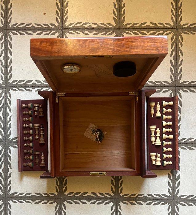 Sigarendoos - Hout, Antiek en Kunst, Curiosa en Brocante