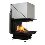 Inbouw Houtkachel Room Divider Crystal 3d 50x70 Premium, Nieuw