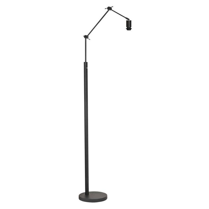 Highlight Kantelbare vloerlamp | Zwart | E27 | Incl. dimmer, Huis en Inrichting, Lampen | Vloerlampen, 150 tot 200 cm, Nieuw, Metaal