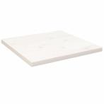 vidaXL Tafelblad vierkant 50x50x2,5 cm massief grenenhout, Verzenden, Nieuw