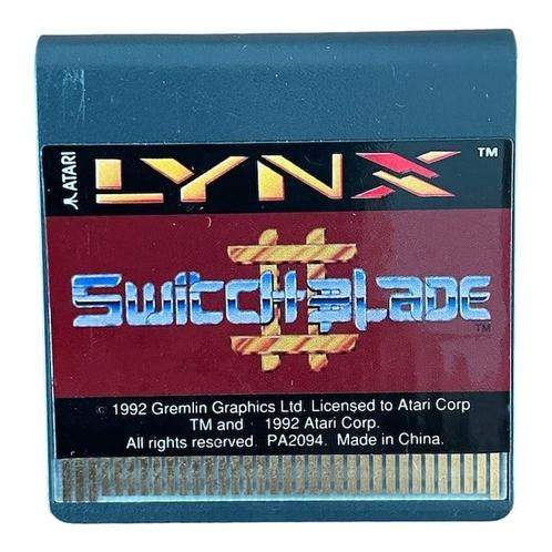 Switchblade II (Losse Cassette) (Atari Lynx) (TWEEDEHANDS), Spelcomputers en Games, Spelcomputers | Atari, Verzenden