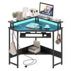 LIVSK Hoekbureau - Driehoekig Ontwerp - Ingebouwd Oplaadstat, Verzenden, Nieuw