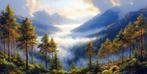 Iconica - Misty Valley · XXL, Antiek en Kunst