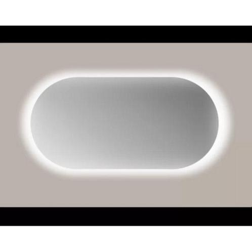 Spiegel Sanicare Q-Mirrors 100x70 cm Ovaal Met Rondom LED, Doe-het-zelf en Verbouw, Sanitair, Bad, Nieuw, Ophalen of Verzenden