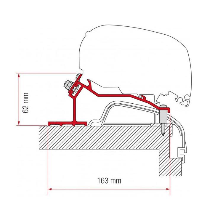 Fiamma Hobby Premium/Ontour Kit >2012 F65/F80, Caravans en Kamperen, Camper-accessoires, Nieuw, Ophalen of Verzenden