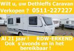 Wilt u, uw Dethleffs Caravan Verkopen ? 0511-227227 Inkoop, Caravans en Kamperen