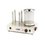 Worstenwarmer | 30–80°C | RVS/Aluminium/Glas | Vier, Verzenden, Nieuw in verpakking