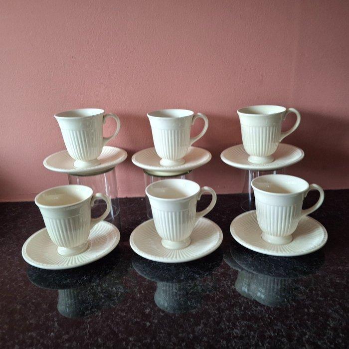 Wedgwood - John Goodwin - Kop en schotel (12) - Edme -, Antiek en Kunst, Antiek | Meubels | Tafels