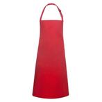 GGM Gastro | KARLOWSKY | Waterafstotend Slabbenschort Basic, Huis en Inrichting, Keuken | Textiel, Verzenden, Nieuw, Rood, Schort