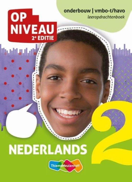 9789006921595 Op niveau 2 vmbo-t/havo Leeropdrachtenboek, Boeken, Schoolboeken, Zo goed als nieuw, Verzenden