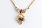 Halsketting - 18 karaat Geel goud - 1.78ct. tw. Diamant, Nieuw