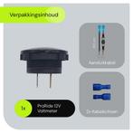 ProRide Voltmeter Inbouw 12-24V DC met Aan/Uit schakelaar -, Verzenden, Nieuw