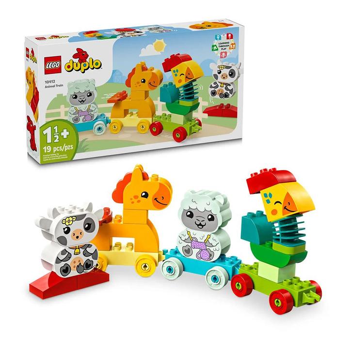 LEGO DUPLO - Animal Train 10412, Kinderen en Baby's, Speelgoed | Duplo en Lego, Ophalen of Verzenden