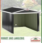 Robotmaaier Garage Antraciet Metaal 86x100x63cm (Tuinieren), Verzenden, Nieuw