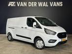 Ford Transit Custom 2.0 TDCI 130 pk L2H1 Euro6 Airco | Cruis, Stof, Gebruikt, Wit, Dealer onderhouden