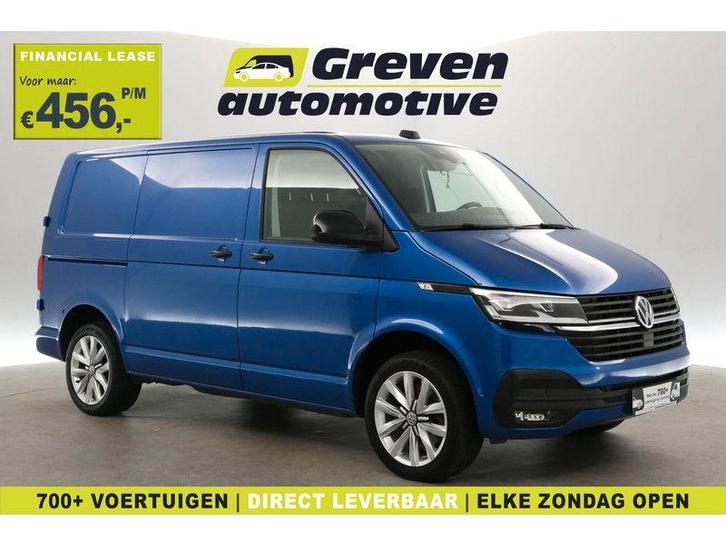 Volkswagen Transporter 2.0 TDI DSG Highline L1H1 | 204PK |, Auto's, Bestelauto's, Automaat, Diesel, Blauw, Volkswagen
