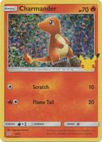 Charmander 09/25 Promo Holo 25TH ANNIVERSARY MC DONALDS, Ophalen of Verzenden, Nieuw, Losse kaart, Foil