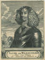 Portrait of Jacob van Wassenaer Obdam, Antiek en Kunst, Kunst | Etsen en Gravures