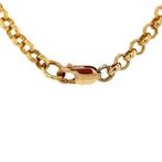 Gouden jasseron collier 14 krt, Sieraden, Tassen en Uiterlijk, Kettingen, Ophalen of Verzenden, Nieuw