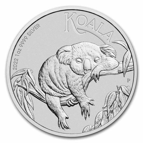Koala 1 oz 2022 (300.000 oplage), Postzegels en Munten, Munten | Oceanië, Losse munt, Zilver, Verzenden