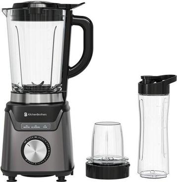 Tweedekans | KitchenBrothers Blender Met Drinkfles - 1200W - beschikbaar voor biedingen