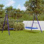 vidaXL Schommelset met schommel, trapeze en nestschommel, Kinderen en Baby's, Speelgoed | Buiten | Speeltoestellen, Verzenden