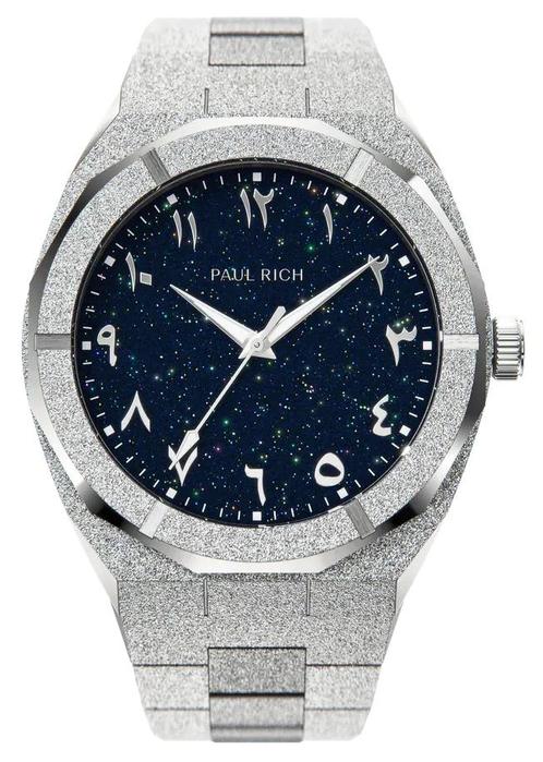 Paul Rich Frosted Star Dust Silver Oasis FARAB05 horloge 45, Sieraden, Tassen en Uiterlijk, Horloges | Heren, Staal, Nieuw, Staal