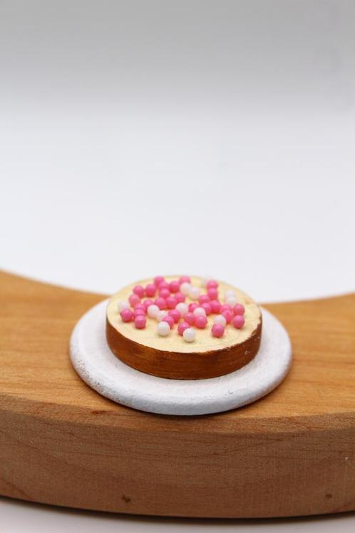 Jaarring steker beschuit met muisjes, Kinderen en Baby's, Kraamcadeaus en Geboorteborden, Nieuw, Ophalen of Verzenden
