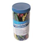 Silverline Spanelastieken met haken - polypropyleen en me..., Ophalen of Verzenden, Nieuw