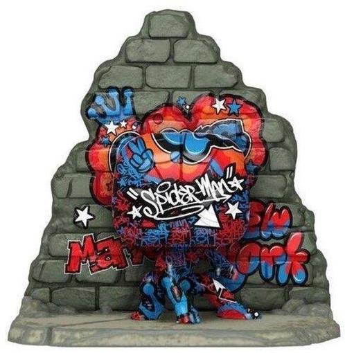 Funko Spider-Man (Street Art) - Funko Pop! Deluxe -, Verzamelen, Poppetjes en Figuurtjes, Verzenden