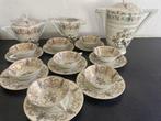 Michelaud frères Limoges - Koffieservies voor 8 (19) -