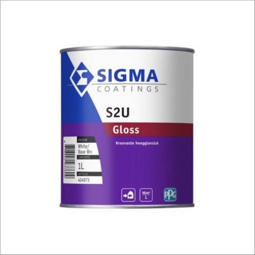 Sigma S2U Gloss 1L-107,45€ Nu korting 57,45 € incl.btw, Doe-het-zelf en Verbouw, Verf, Beits en Lak, Verf, Overige kleuren, Nieuw