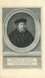 Portrait of Adriaan Pauw, Antiek en Kunst, Kunst | Etsen en Gravures