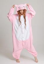Onesie Varken Pak XS-S Varkenspak Kostuum Roze Big 152 158 V, Kleding | Dames, Carnavalskleding en Feestkleding, Carnaval, Nieuw