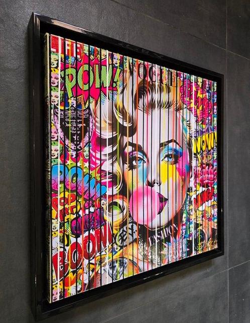 Elmago - Marilyn pop bubble 2, Antiek en Kunst, Kunst | Schilderijen | Modern