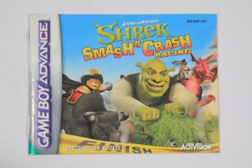 Shrek Smash n Crash Racing (Manual), Spelcomputers en Games, Games | Nintendo Game Boy, Gebruikt, Ophalen of Verzenden