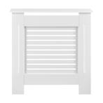 Radiatoromkasting radiatorombouw MDF wit 78x19x82 cm, Huis en Inrichting, Verzenden, Nieuw