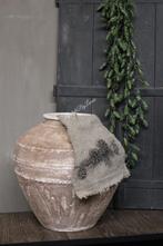 Shabby linnen doek Dennenappel, Huis en Inrichting, Woonaccessoires | Overige, Ophalen of Verzenden, Nieuw