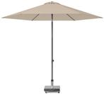Lisboa parasol 250 cm rond taupe, Ophalen of Verzenden, Nieuw