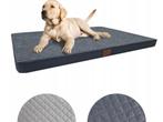 Hondenkussen XXL - 120x80x7 cm - hondenbed - donkergrijs, Dieren en Toebehoren, Hondenmanden, Ophalen of Verzenden, Nieuw