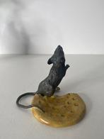 Bergman (after) - Beeld, Muis met biscuit - 55 mm - Weens, Antiek en Kunst