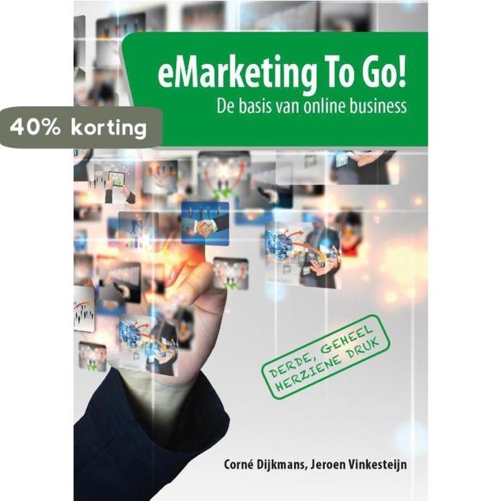 eMarketing To Go! 9789491838682 Corné Dijkmans, Boeken, Economie, Management en Marketing, Zo goed als nieuw, Verzenden