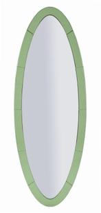 OSLO WANDSPIEGEL GROEN CM 55X2X150 ( BINNENSPIEGEL AFMETING, Huis en Inrichting, Woonaccessoires | Spiegels, Ophalen of Verzenden