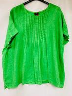 Comfortabele linnen top met korte mouwen - plooien - kleur, Kleding | Dames, T-shirts, Nieuw