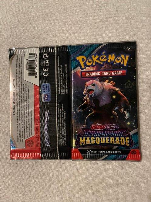 Pokémon - 25 Booster pack - Twilight Masquerade, Hobby en Vrije tijd, Verzamelkaartspellen | Pokémon