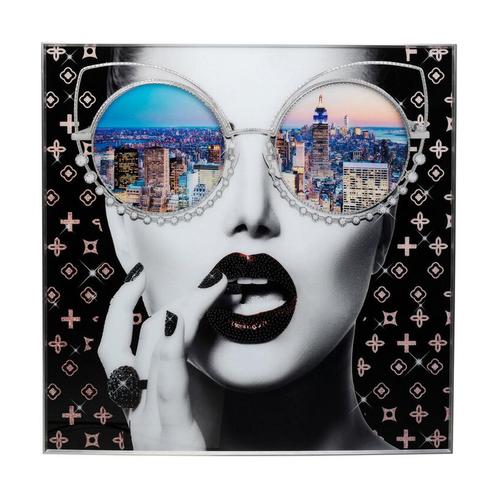 *WOONWINKEL* Kare Design NY View Schilderij, Huis en Inrichting, Woonaccessoires | Schilderijen, Tekeningen en Foto's, Nieuw, Verzenden
