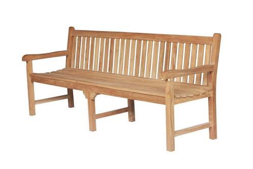Teakea Teakhouten Tuinbank 4 Persoons | Windsor 200 breed, Tuin en Terras, Tuinbanken, Nieuw, Verzenden